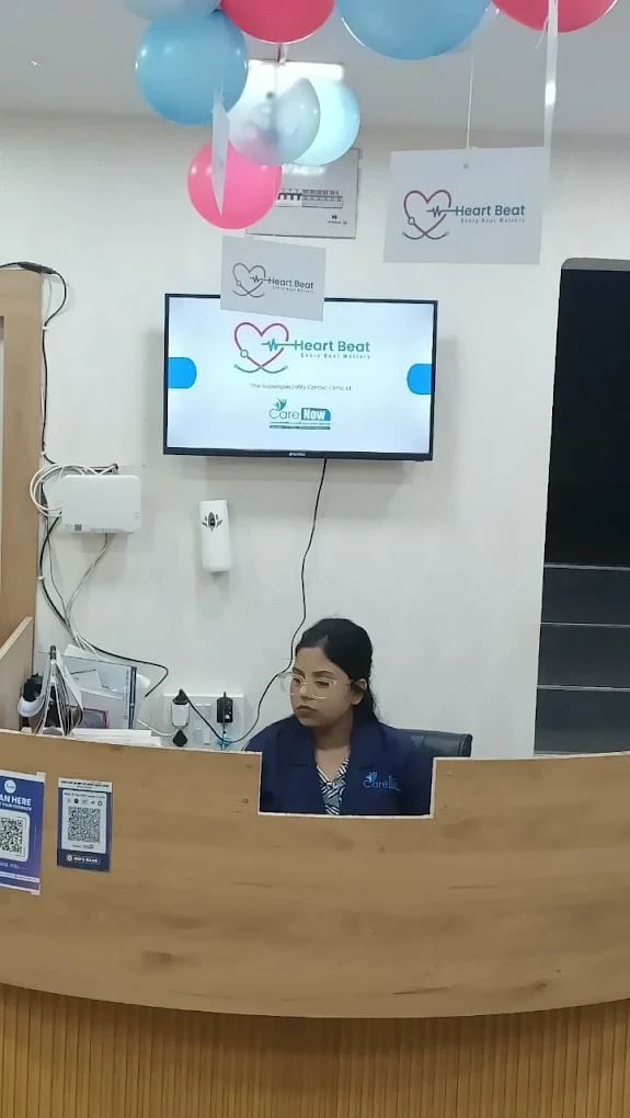Care Now Multi Speciality Polyclinic Reception Area